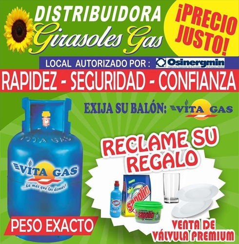 Delivery GIRASOLES GAS en Chaclacayo